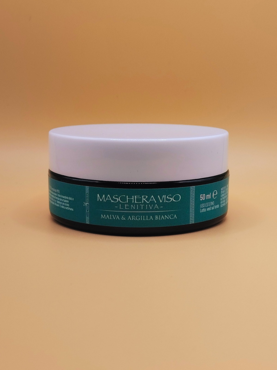 Maschera viso Malva & Argilla bianca 50 ml - Lenitiva