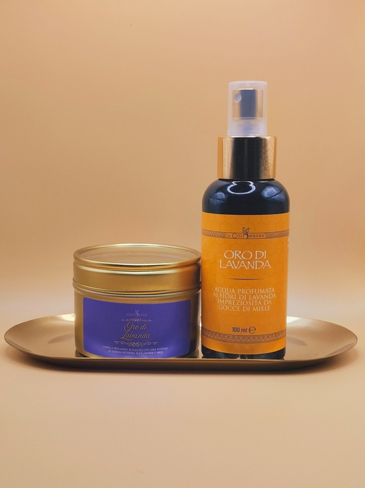 VASSOIO ORO DI LAVANDA